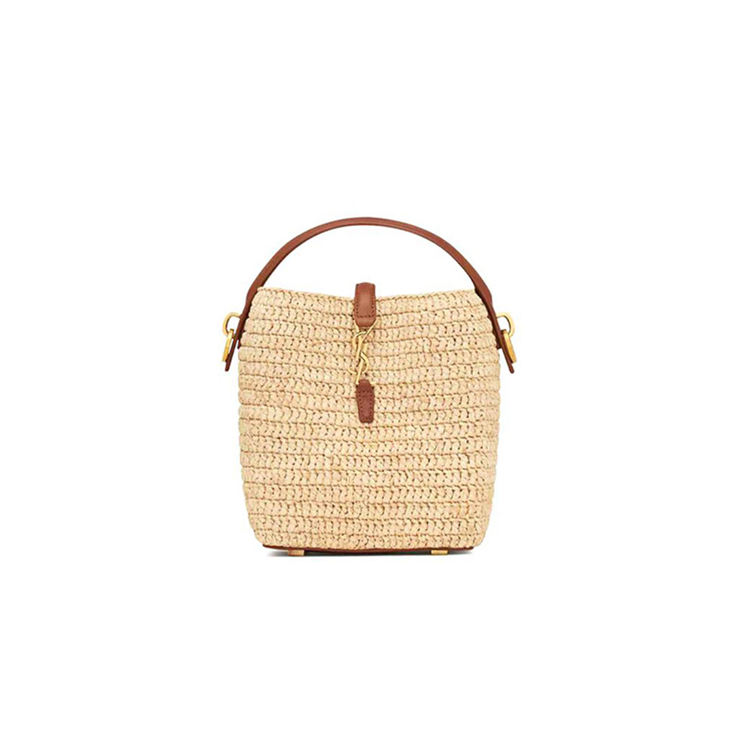 YSL LE 37 RAFFIA MINI BAG 765870GAAFC2080 (15*13*6cm)